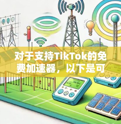 对于支持TikTok的免费加速器，以下是可用的推荐