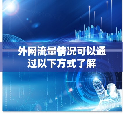 外网流量情况可以通过以下方式了解