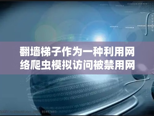 翻墙梯子作为一种利用网络爬虫模拟访问被禁用网站的工具，虽然看起来像是一个便捷的访问途径，但也存在一些潜在的风险和挑战。以下是对此问题的逐步分析和建议