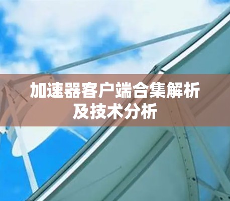 加速器客户端合集解析及技术分析 加速器客户端合集解析及技术分析