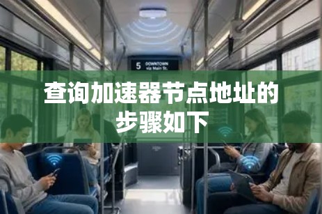 查询加速器节点地址的步骤如下 查询加速器节点地址的步骤如下